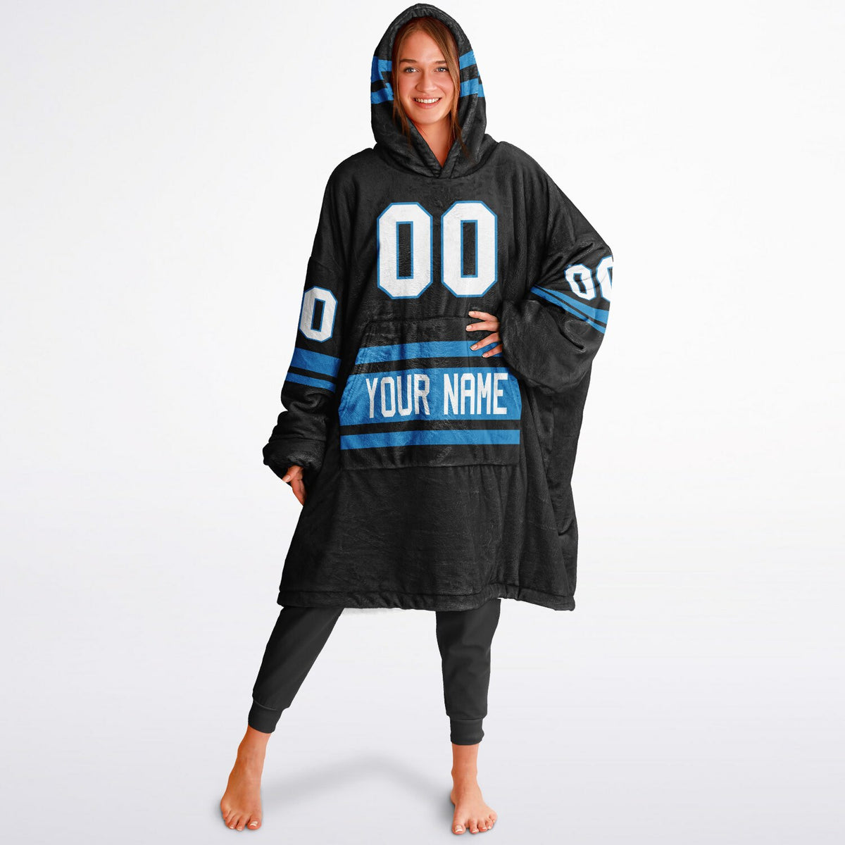 Black/Blue Superfan Reversible