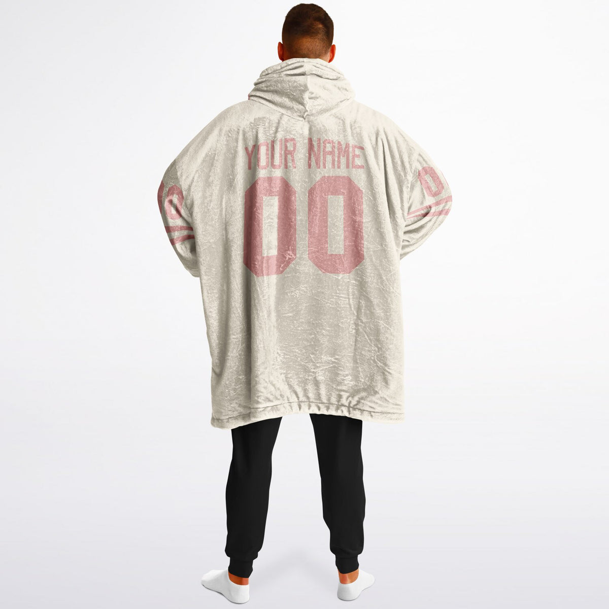 Blush Pink & Cream Superfan Reversible