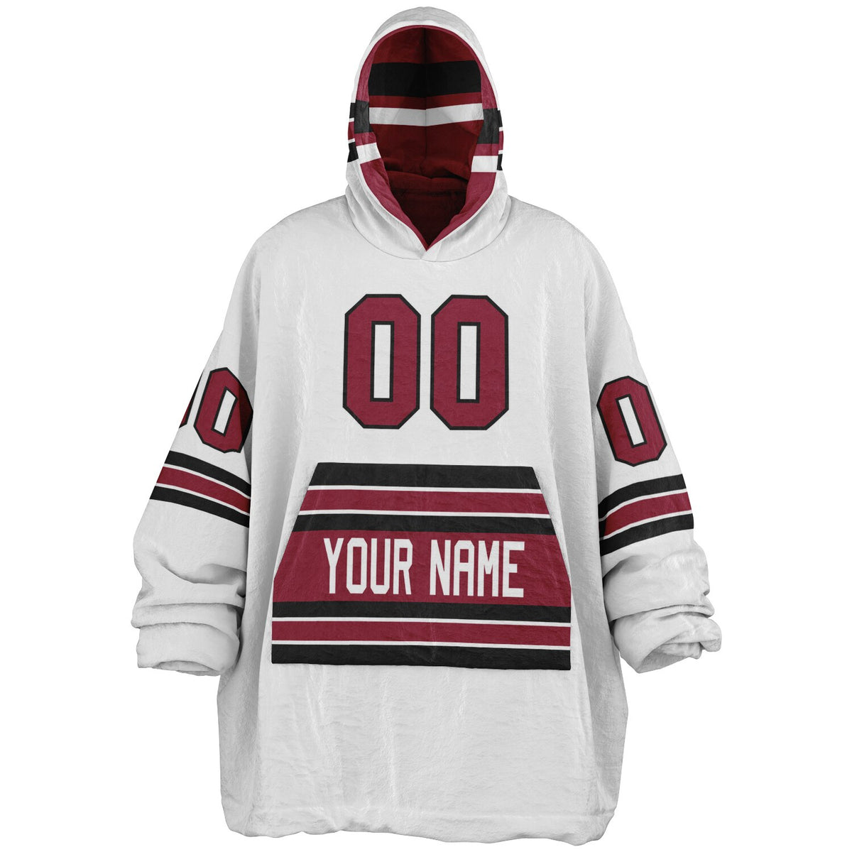 Crimson/Black/White Superfan Reversible