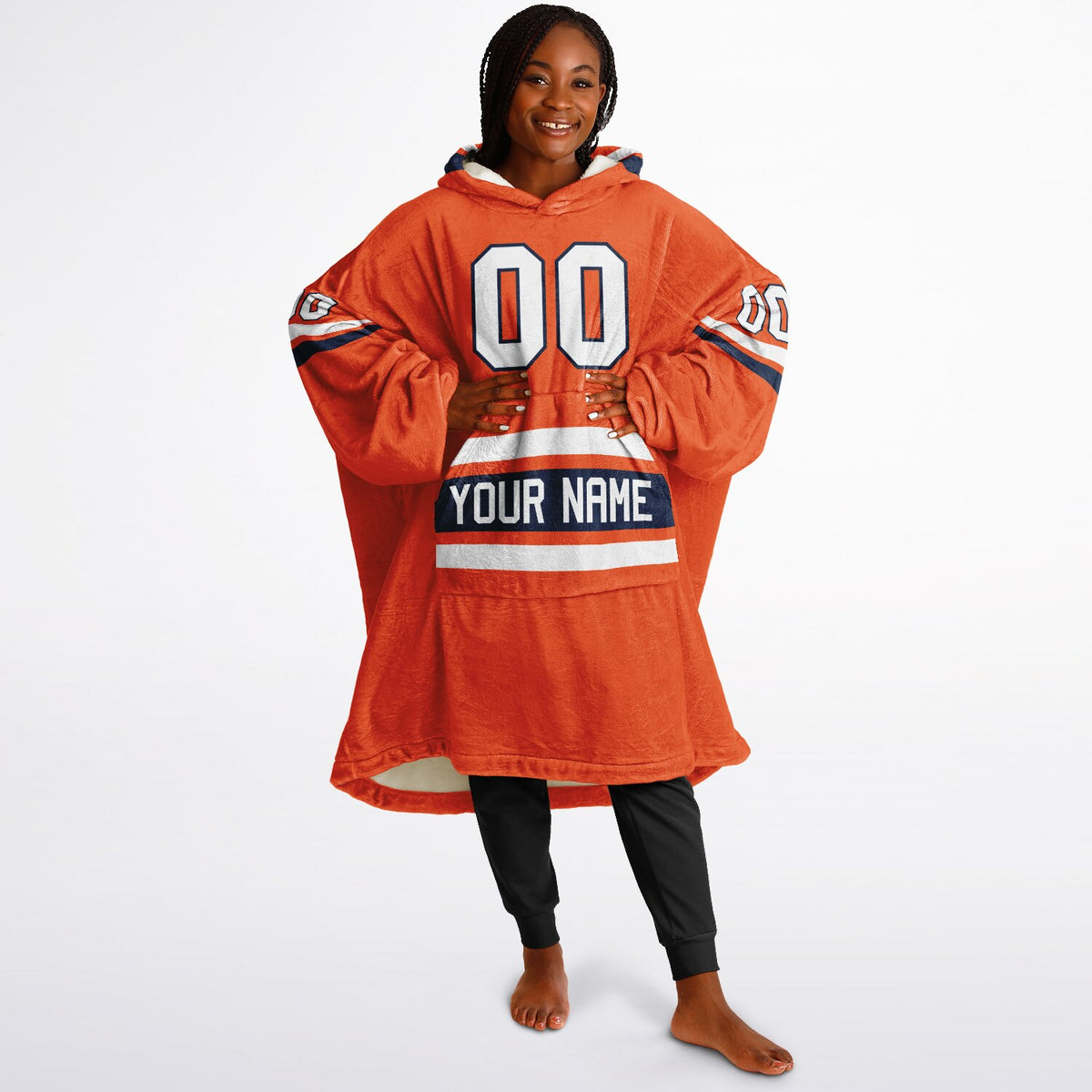 Orange Navy White Classic