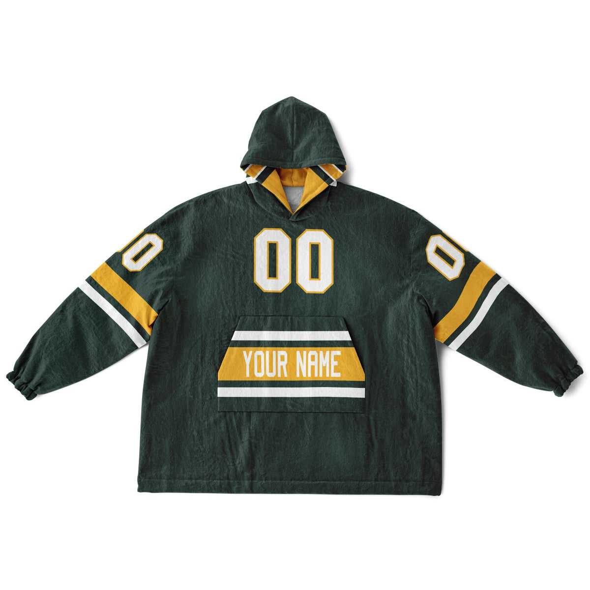 Green/Gold/White Superfan Reversible