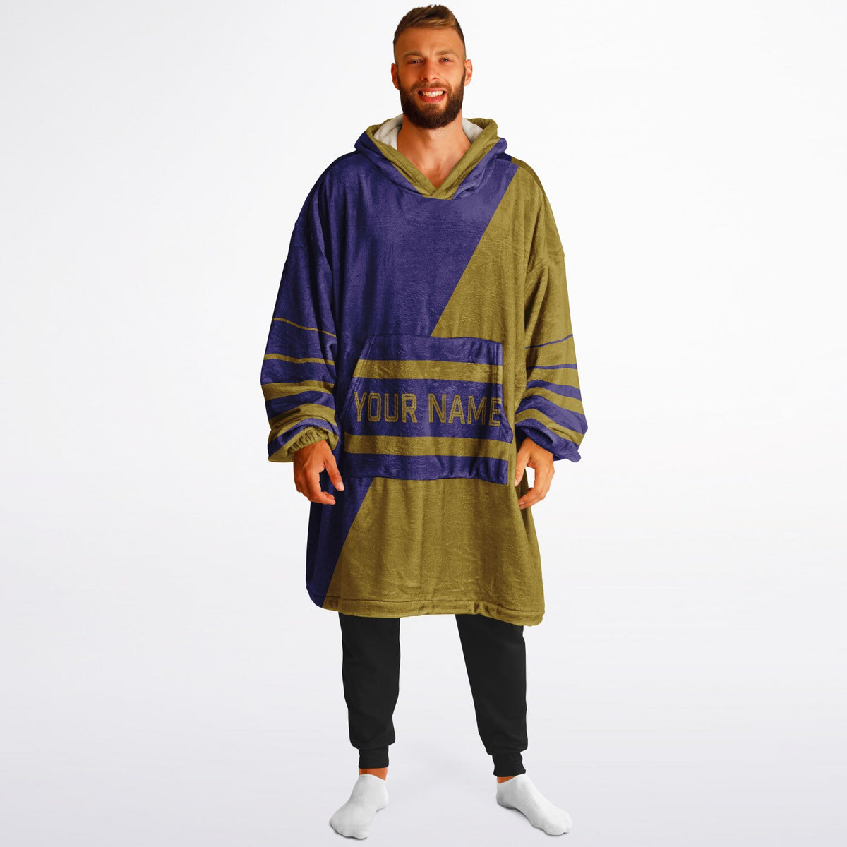 Purple & Dark Gold Split Decision