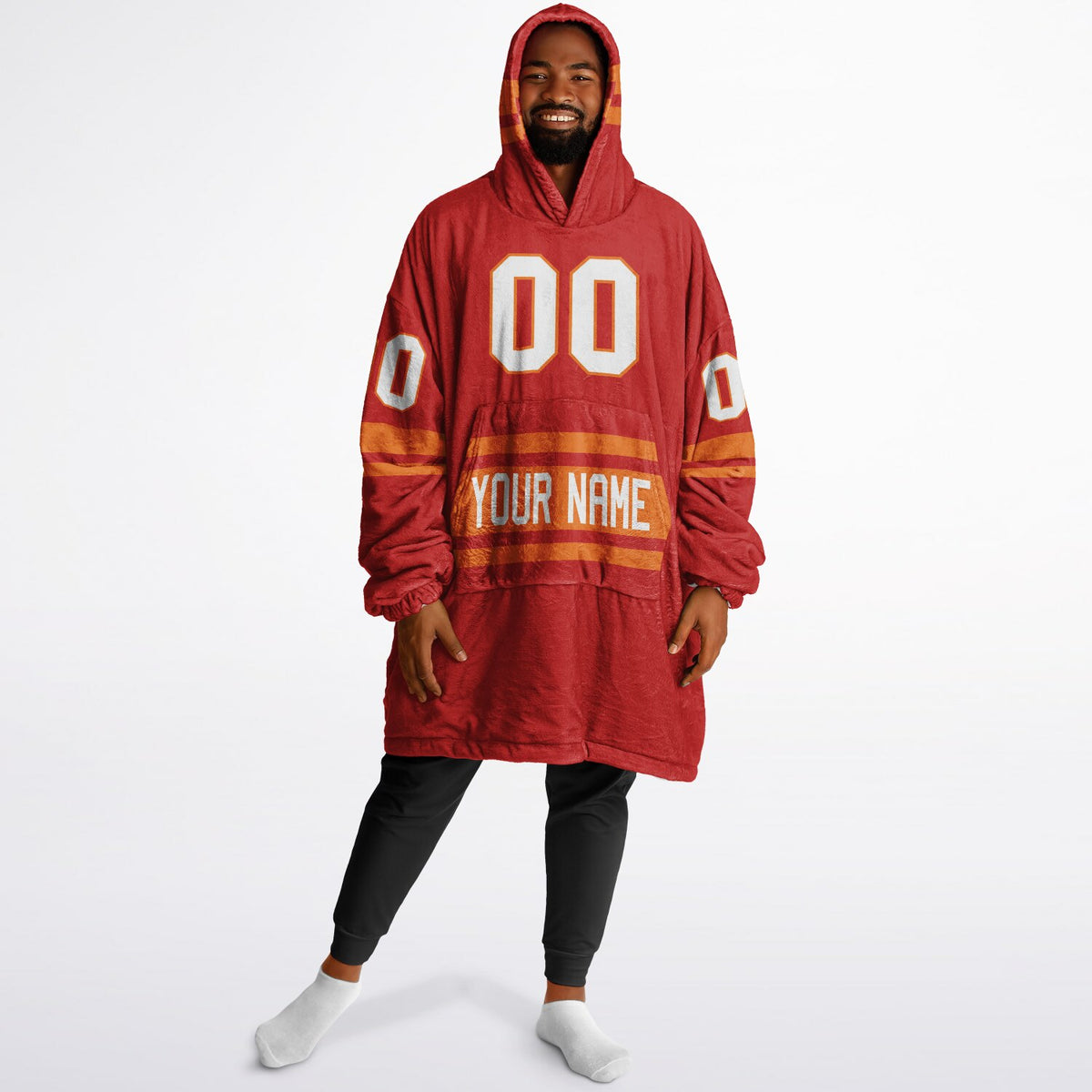 Red/Orange Superfan Reversible