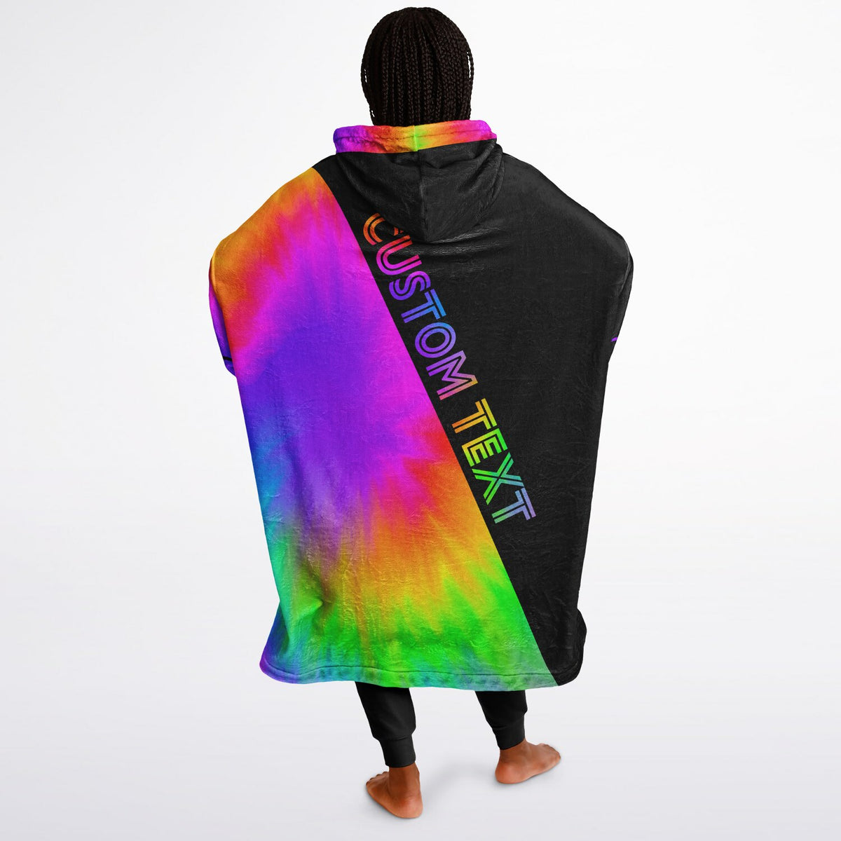 Black & Tie Dye Split Decision