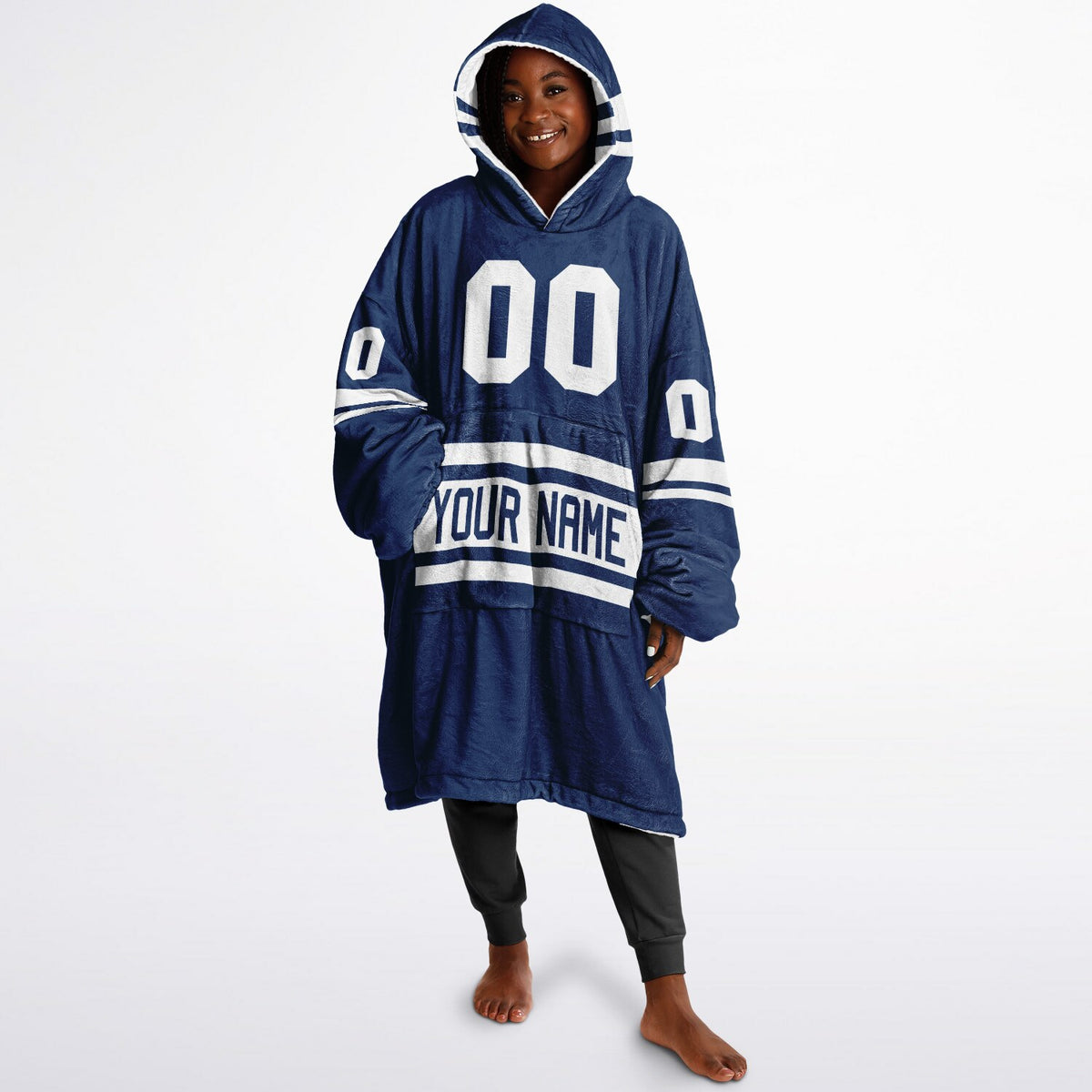 Blue/White Superfan Reversible