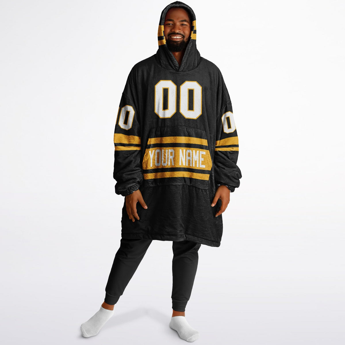 Black/Gold Superfan Reversible