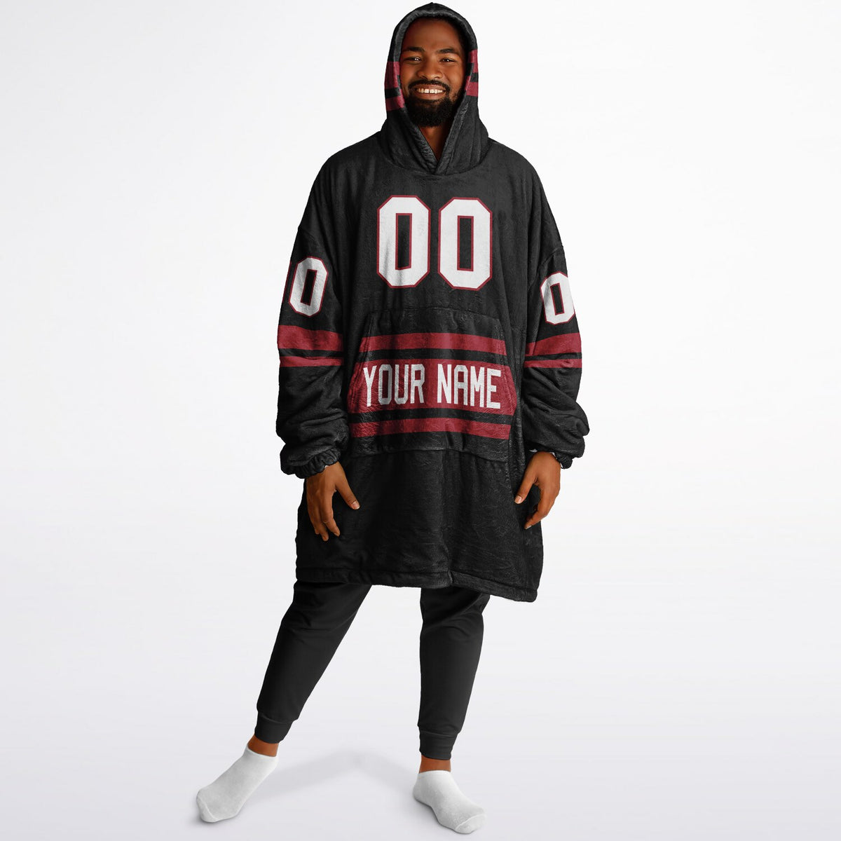 Black/Red Superfan Reversible
