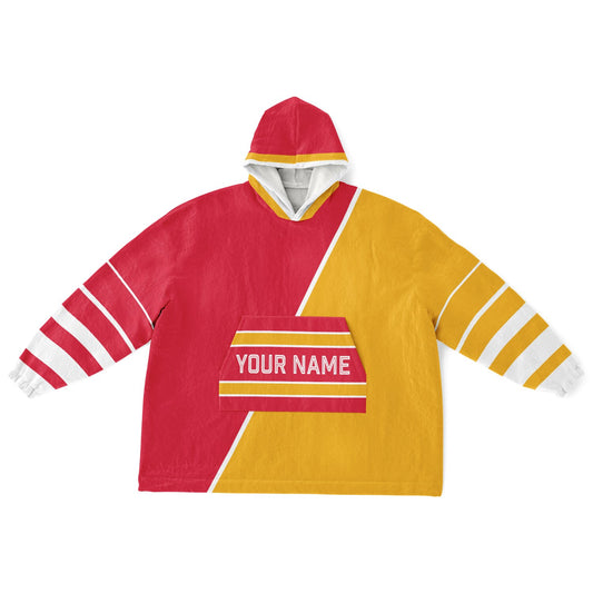 Red Gold White Split Decision