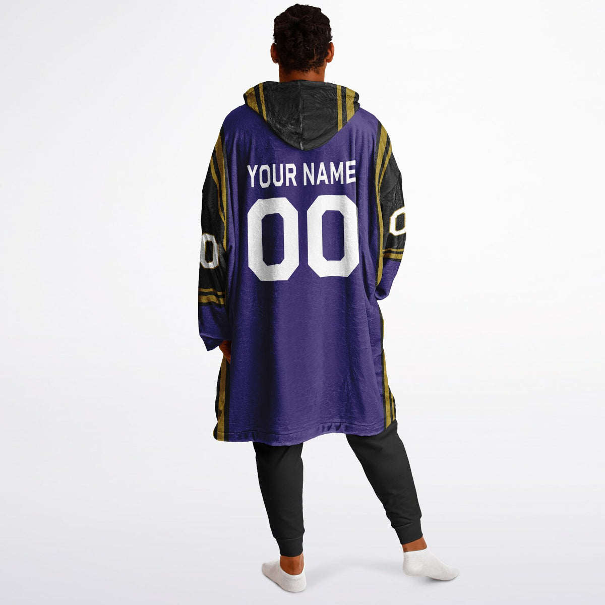 Purple Black Dark Gold Bold