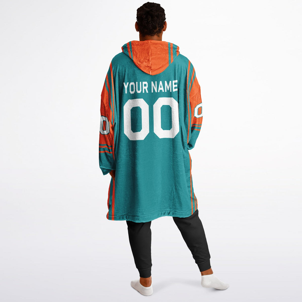 Aqua & Orange Bold