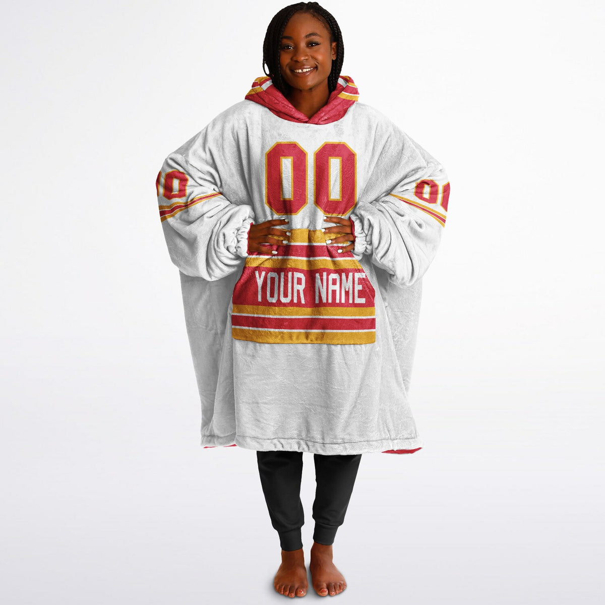 Red/Gold/White Superfan Reversible