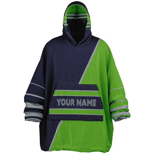 Navy/Green/Gray Everyday Reversible