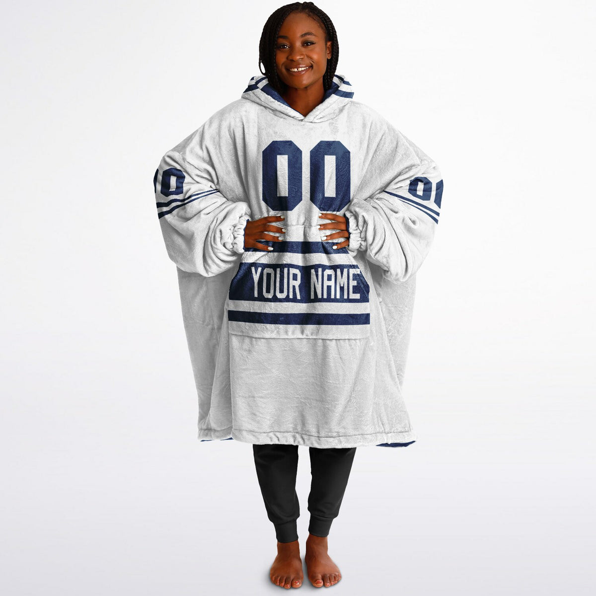 Blue/White Superfan Reversible