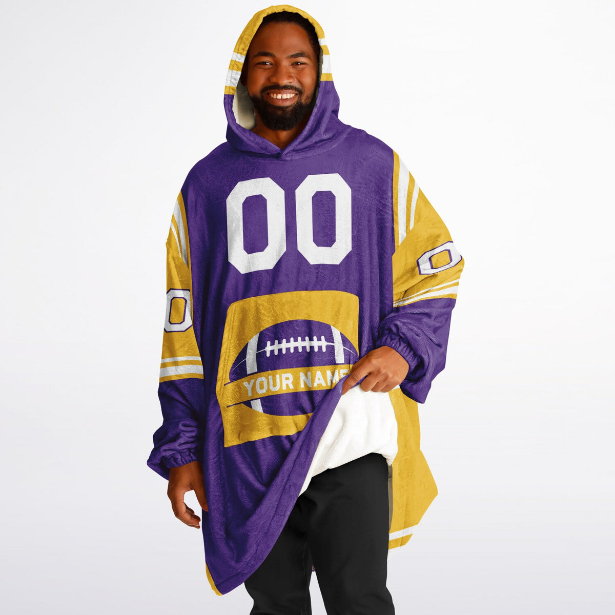 Purple/Gold/White Bold