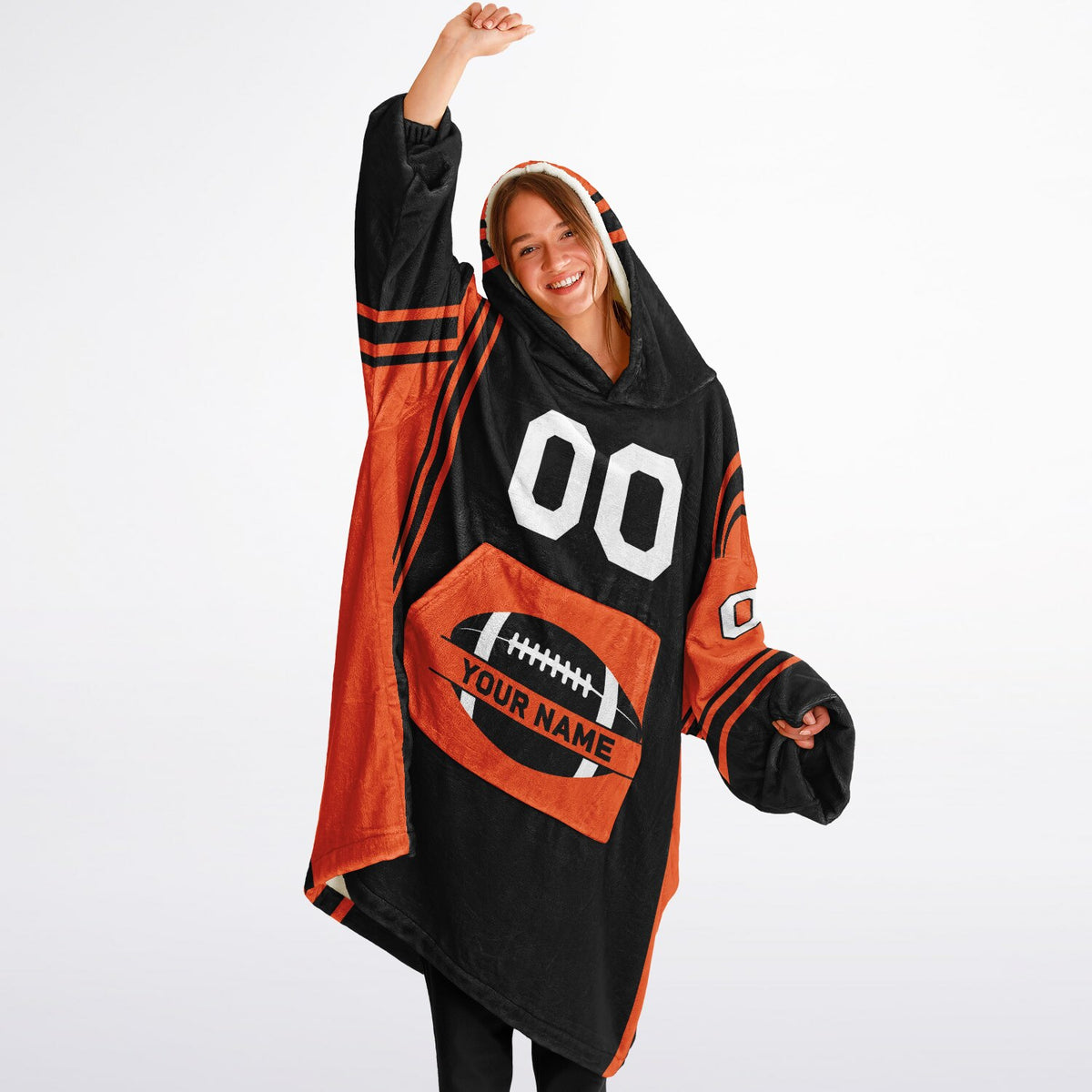 Black/Orange Bold