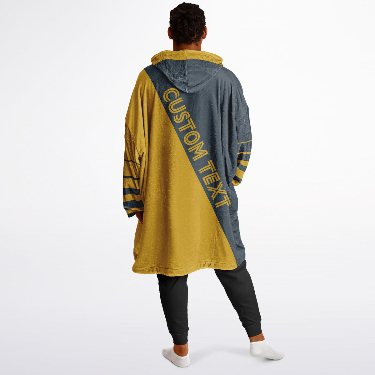 Charcoal & Mustard Split Decision