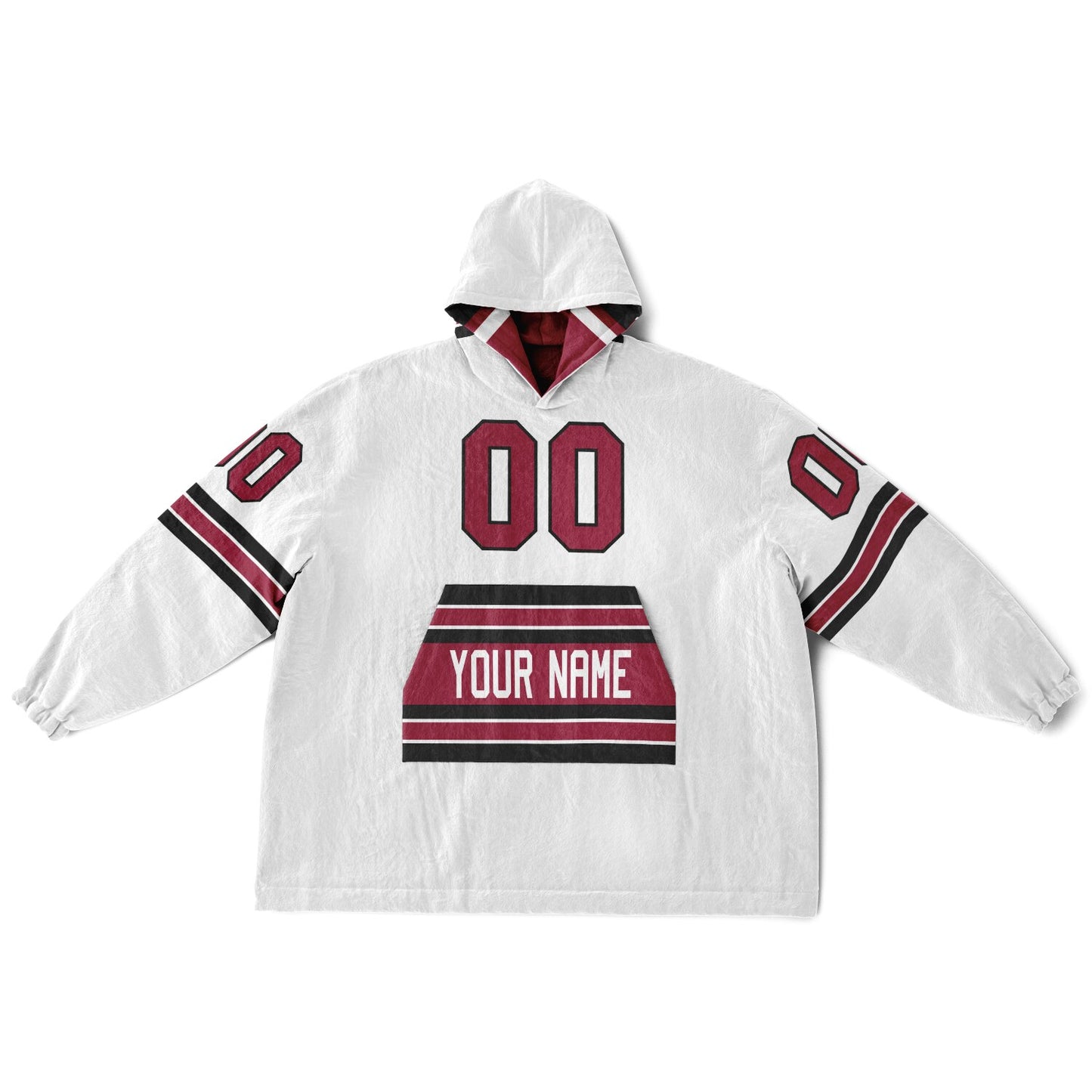 Cardinal Red/Black/White Superfan Reversible