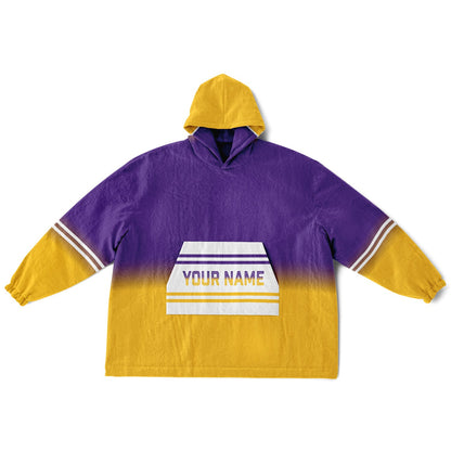 Purple/Gold/White Everyday Reversible