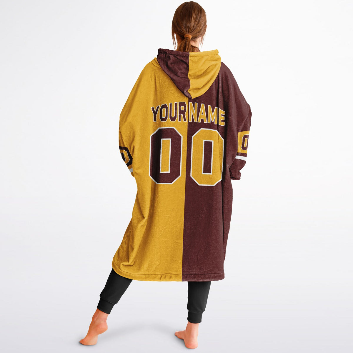 Burgundy/Gold/White Halftime