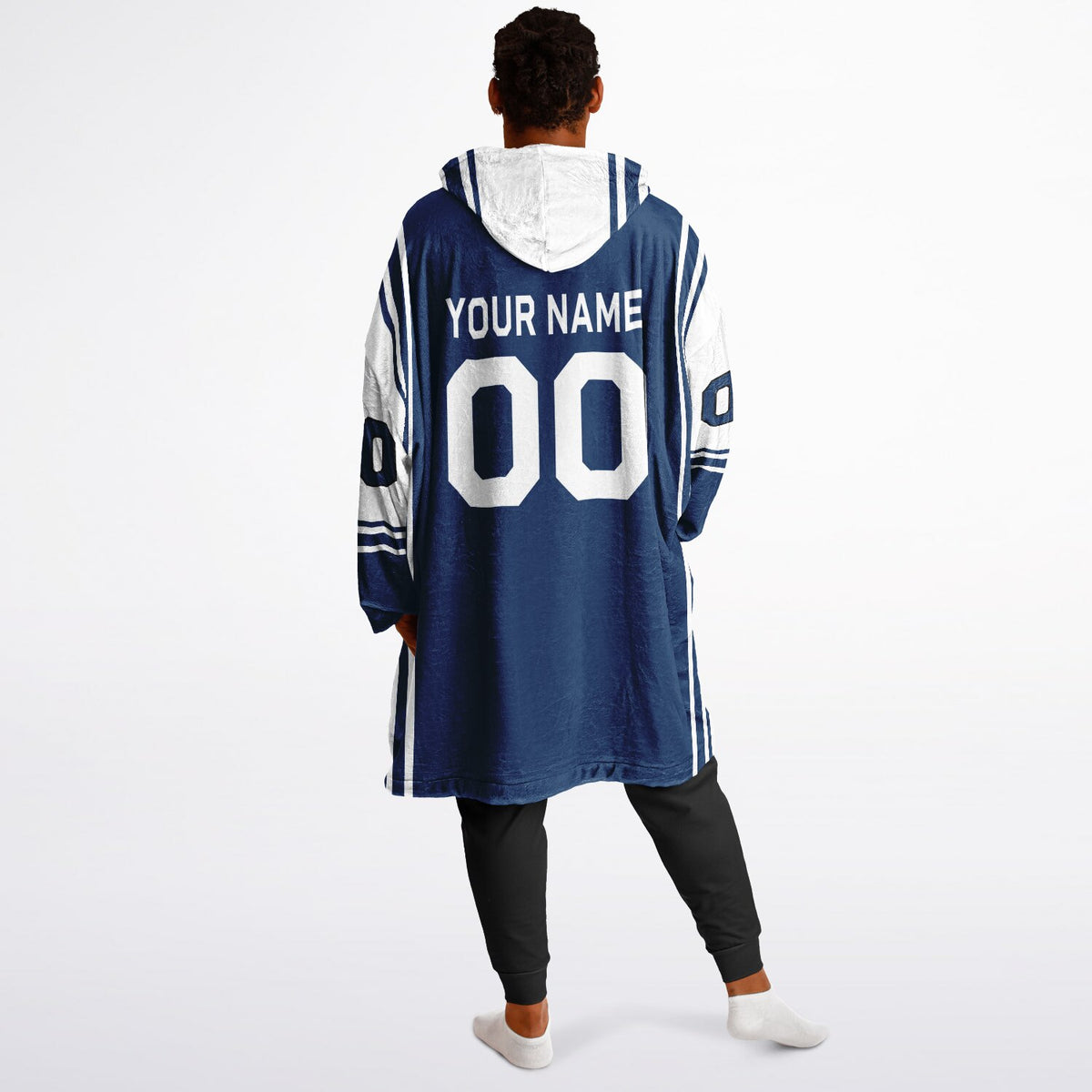 Blue/White Bold