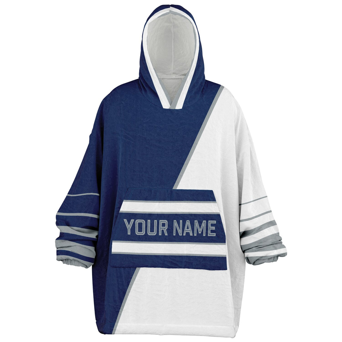 Blue White Gray Split Decision