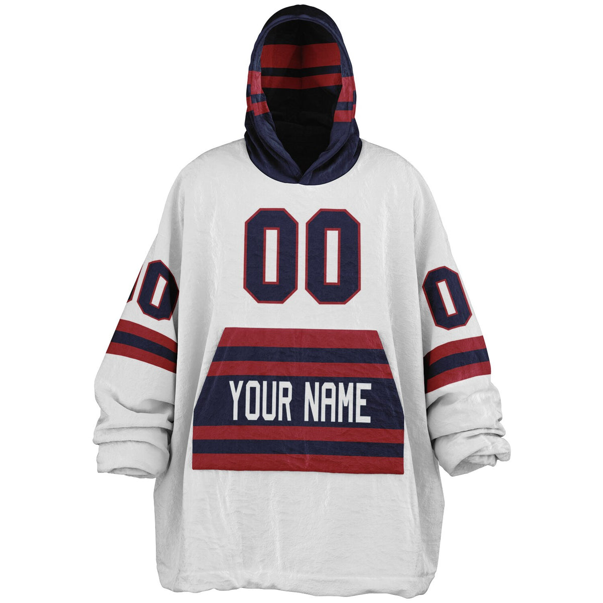 Navy & Red Superfan Reversible