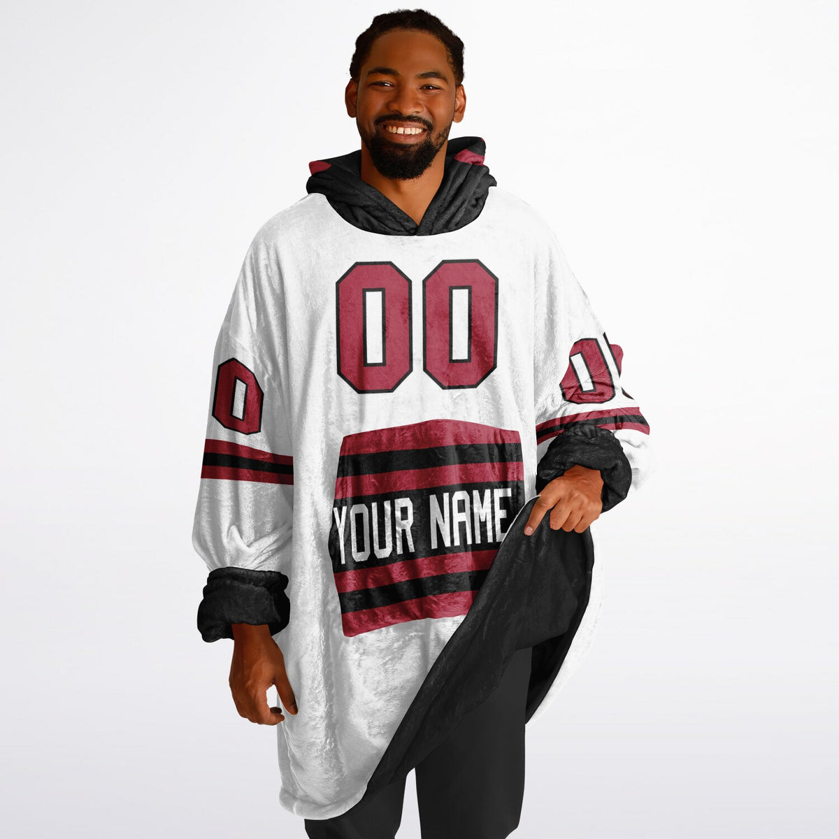 Black/Red Superfan Reversible