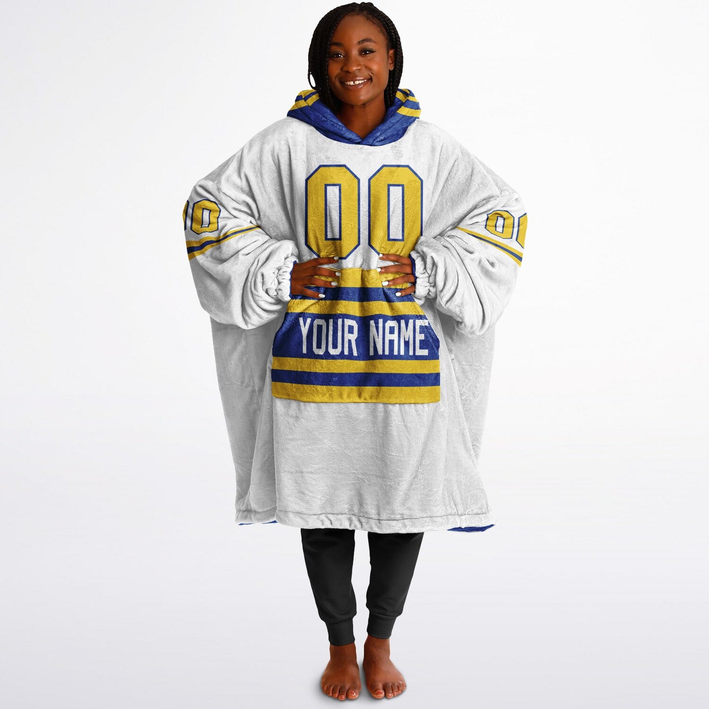 Blue/Yellow Superfan Reversible