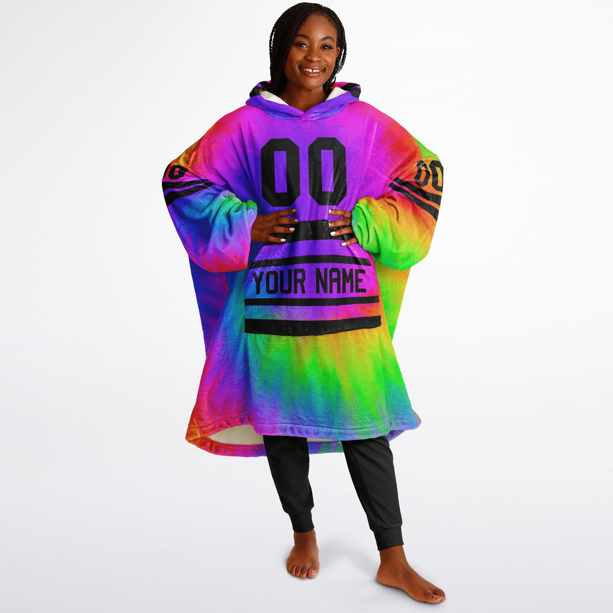 Tie Dye & Black Classic