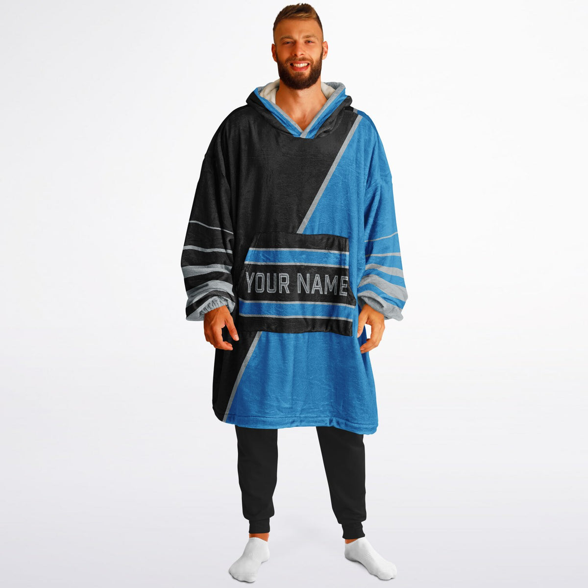 Black Blue Silver Split Decision
