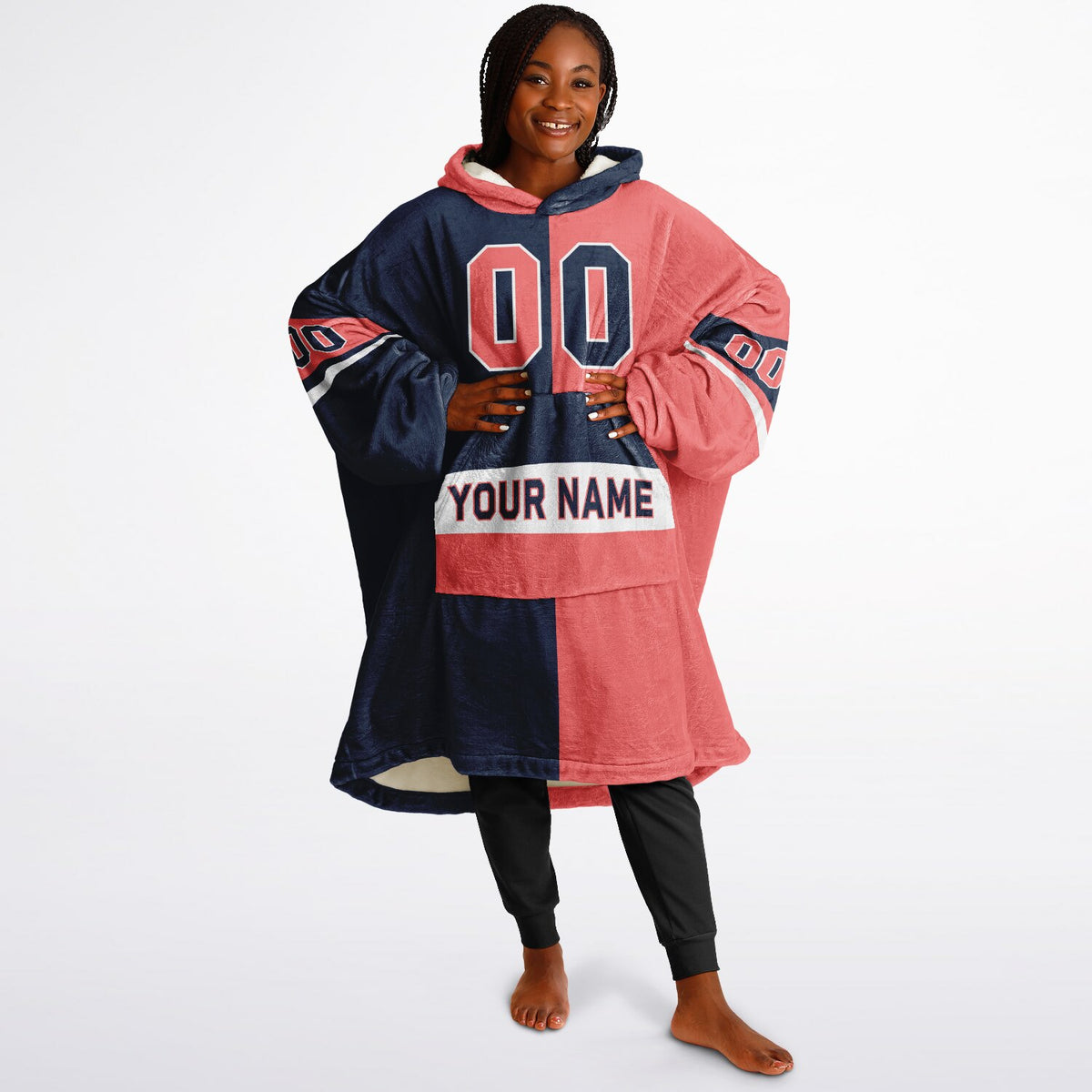 Navy Electric Coral White Halftime