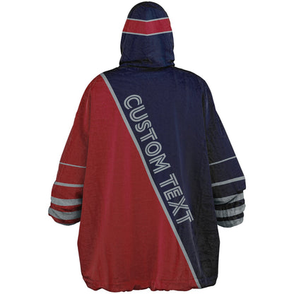 Nautical Blue/Red/Silver Everyday Reversible