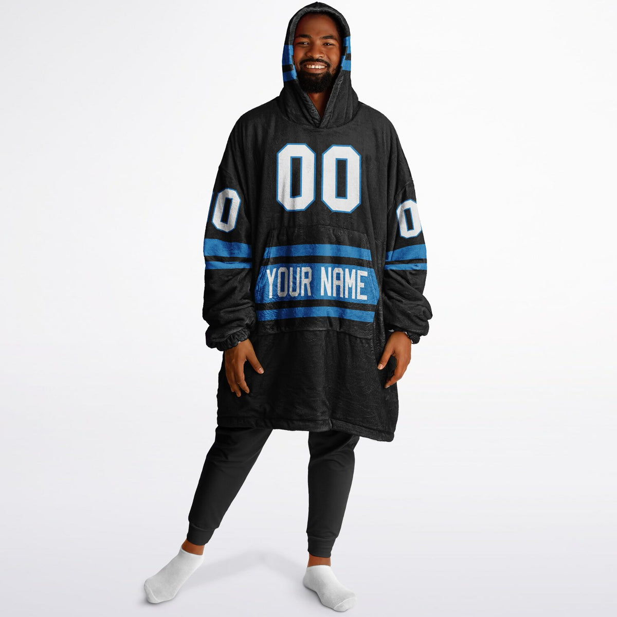 Black/Blue Superfan Reversible