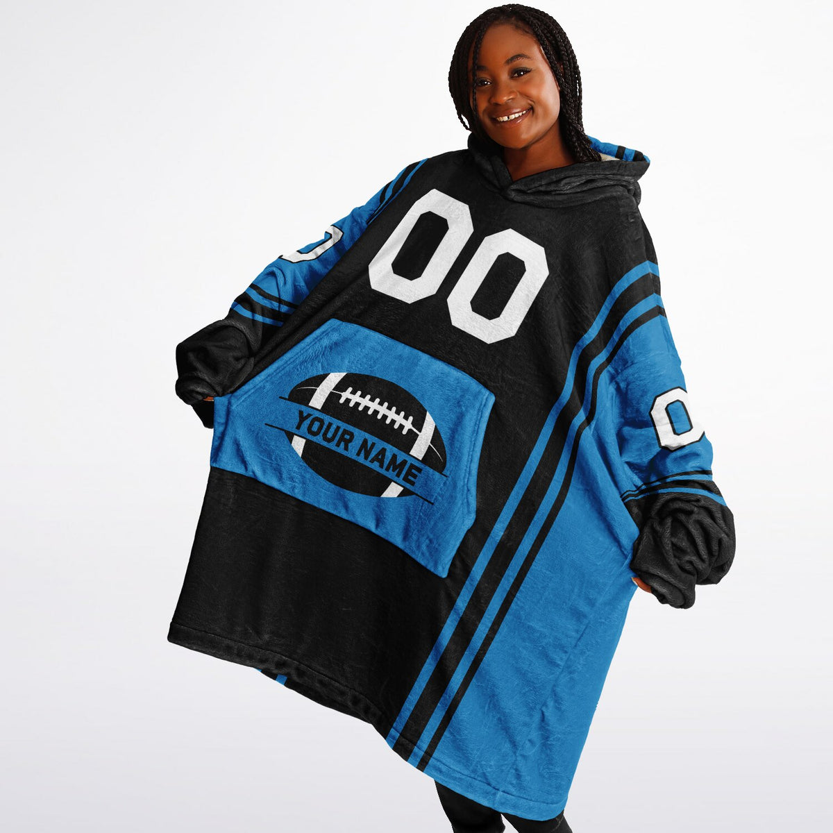 Black/Blue Bold
