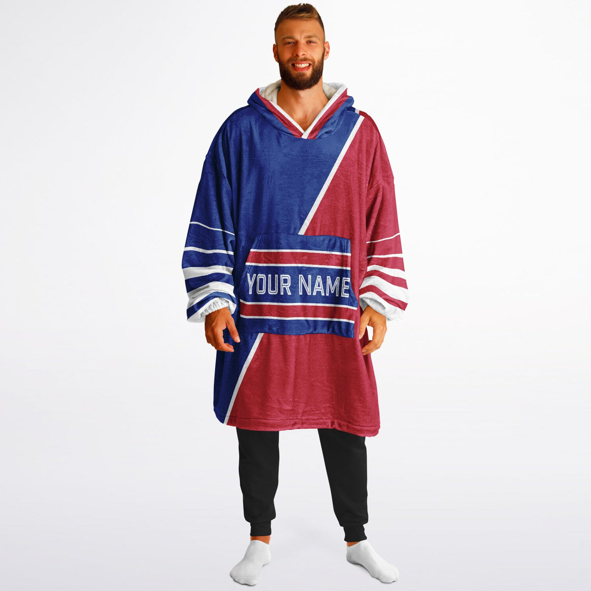 Blue Red White Split Decision