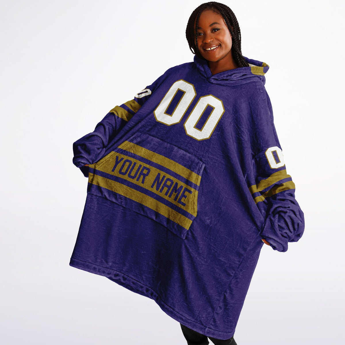Purple & Dark Gold Classic