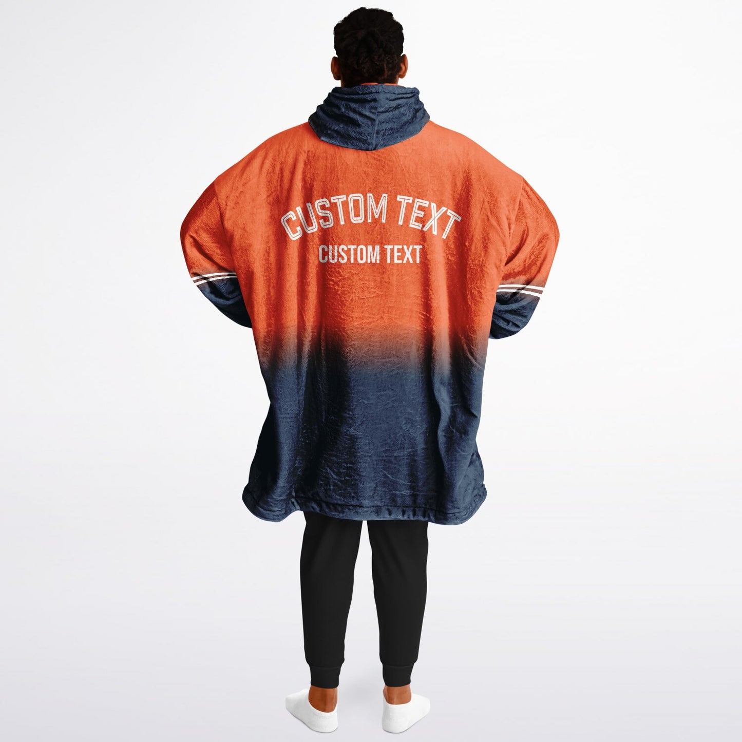 Orange/Navy/White Everyday Reversible