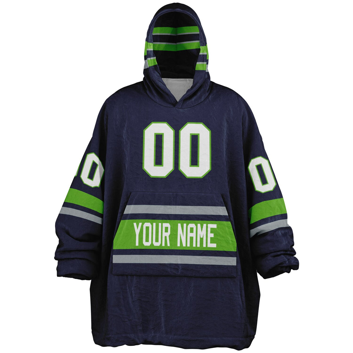Navy/Green/Gray Superfan Reversible