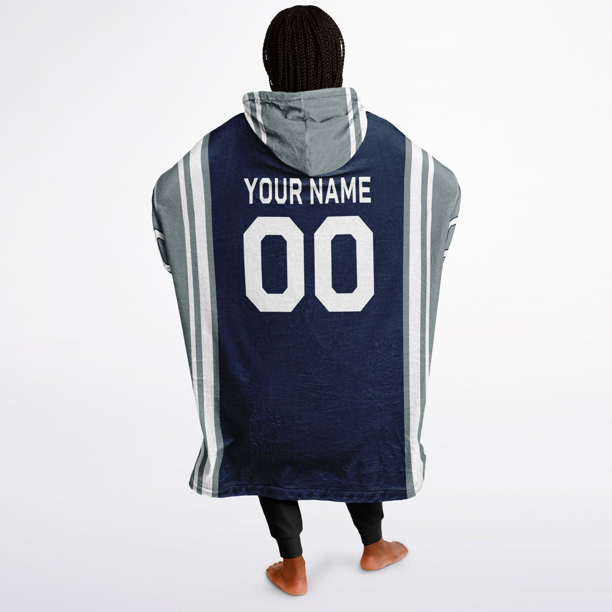 Navy/Silver/White Bold