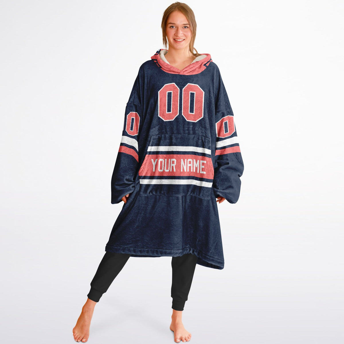 Navy Electric Coral White Kickoff