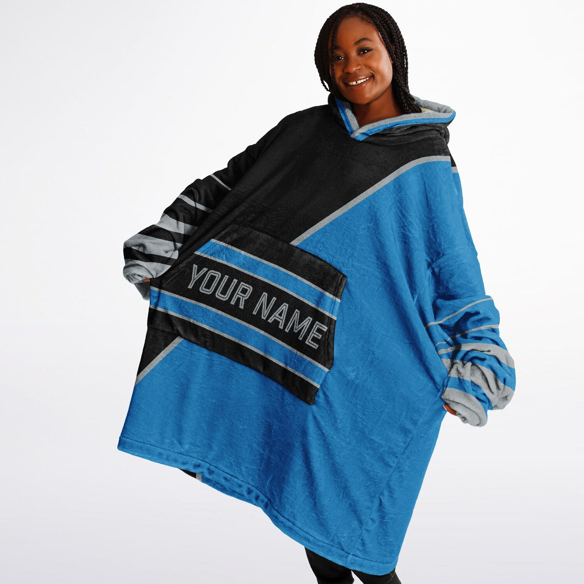 Black Blue Silver Split Decision