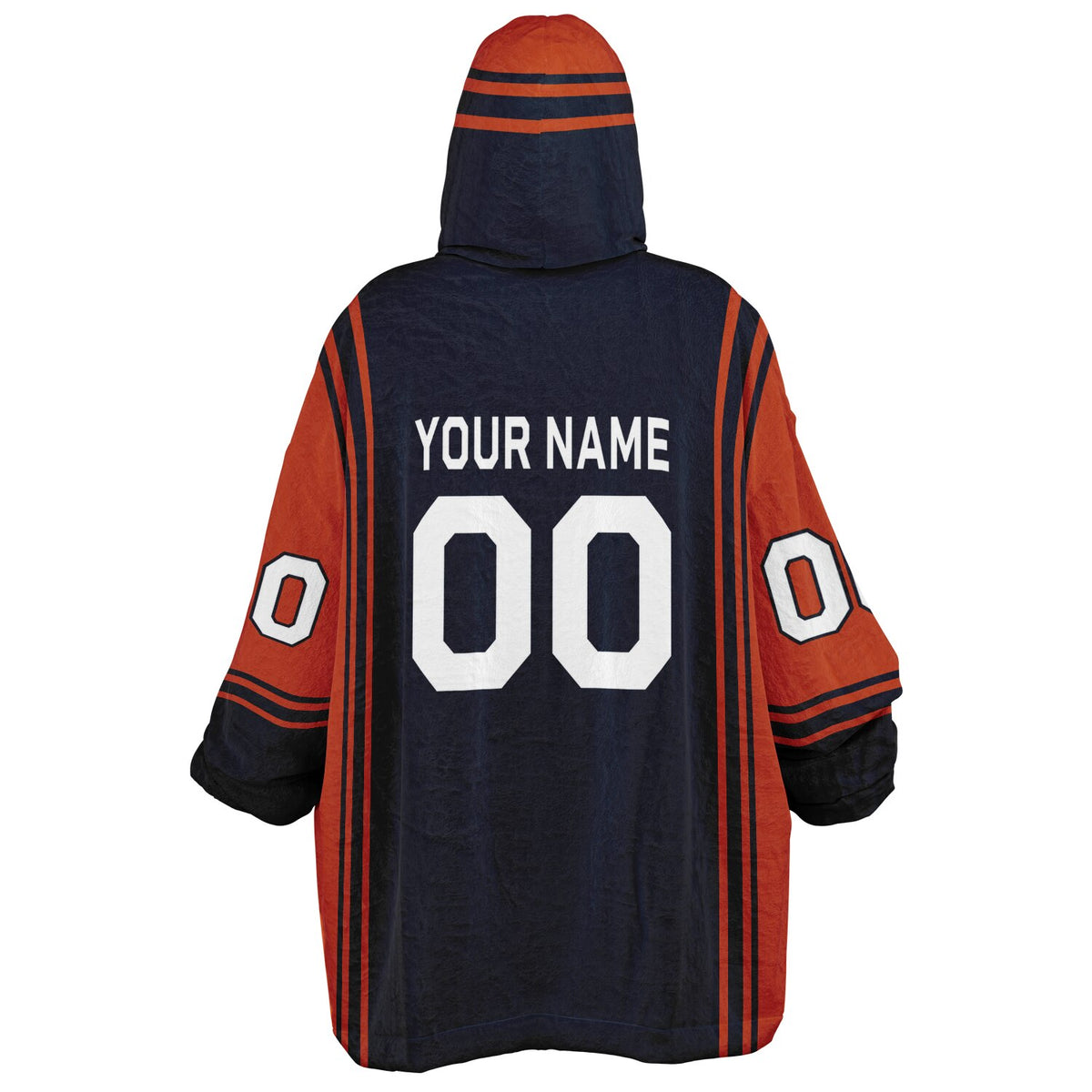 Navy/Orange Bold