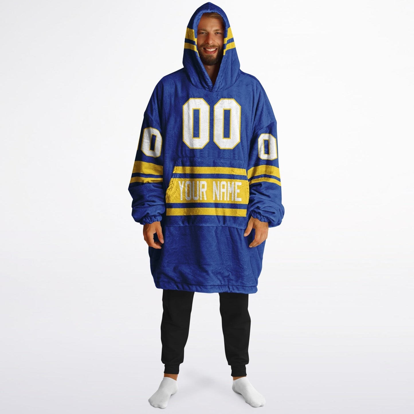 Blue/Yellow Superfan Reversible