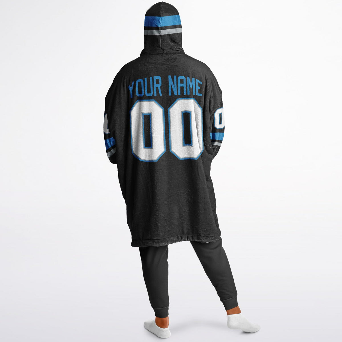 Black/Blue/Silver Superfan Reversible