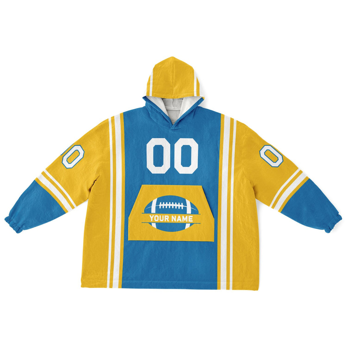 Blue/Gold/White Bold