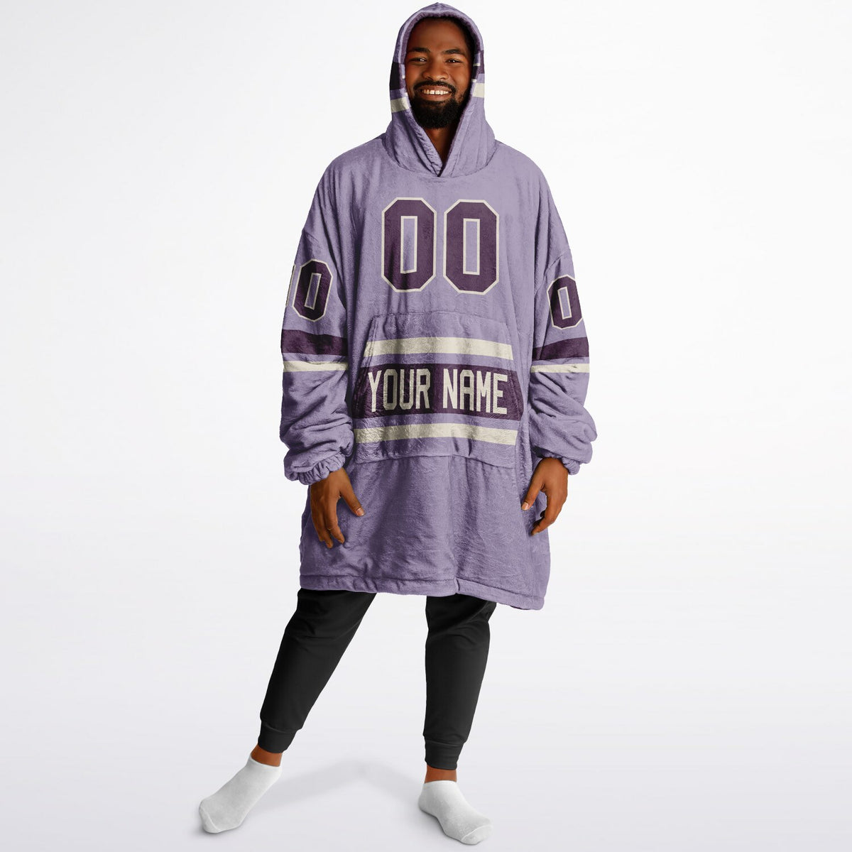 Lavender Cream Plum Superfan Reversible