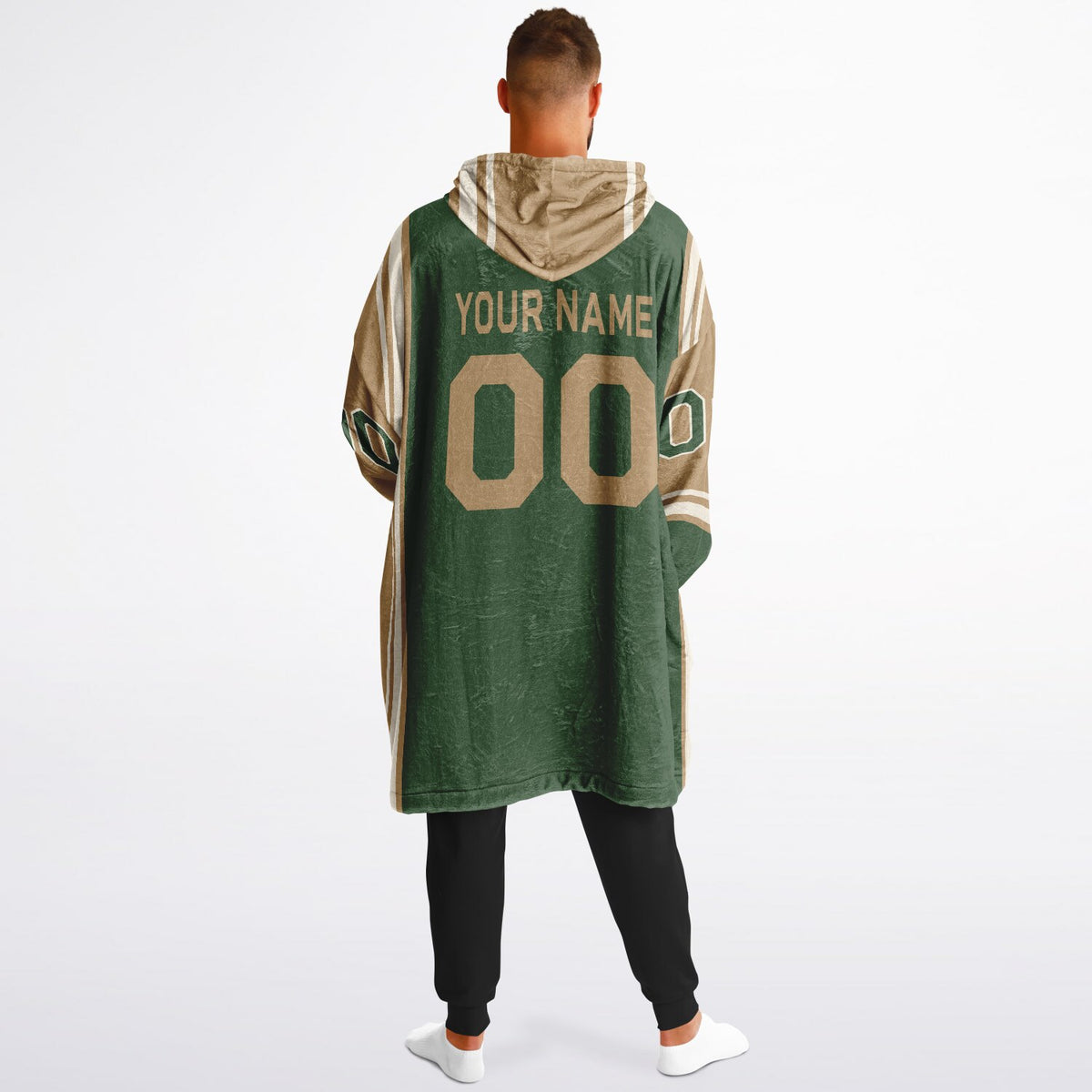 Forest Green Cream Camel Bold