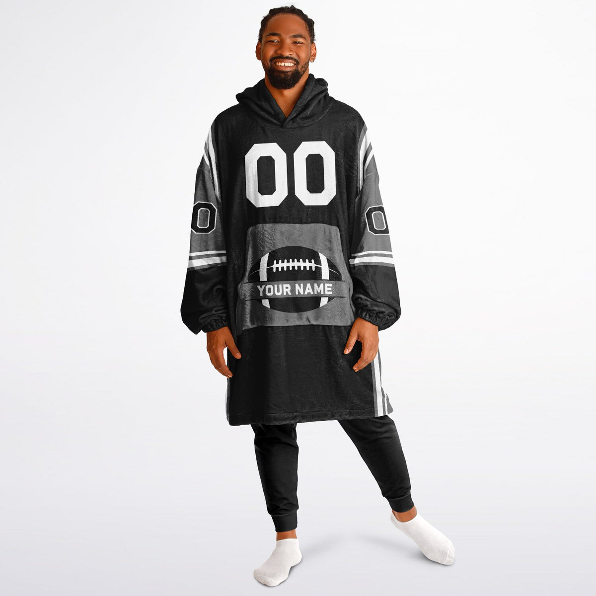 Black Gray White Bold