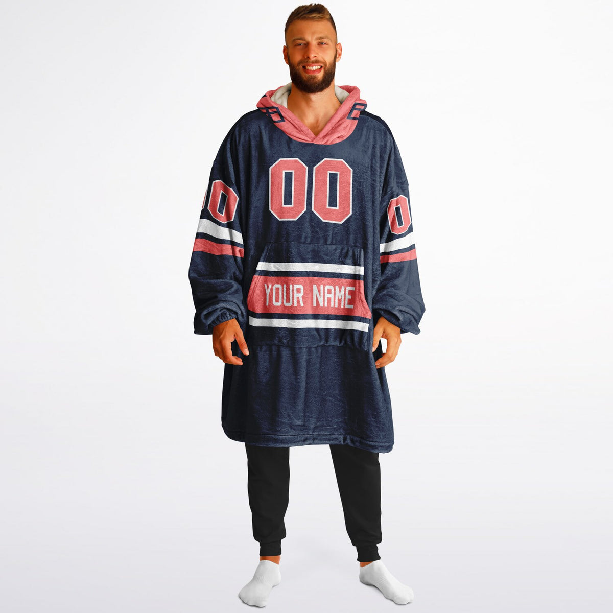 Navy Electric Coral White Kickoff