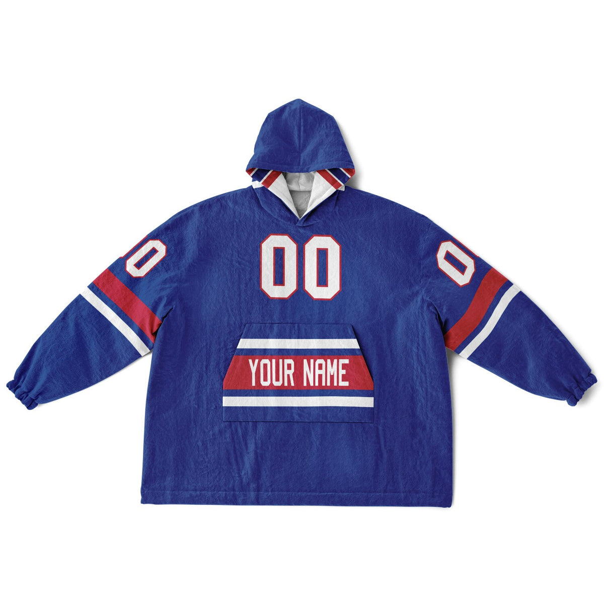 Blue/Red/White Superfan Reversible